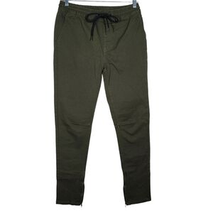 HAYDEN K SKINNY ANKLE ZIPPER PANTS